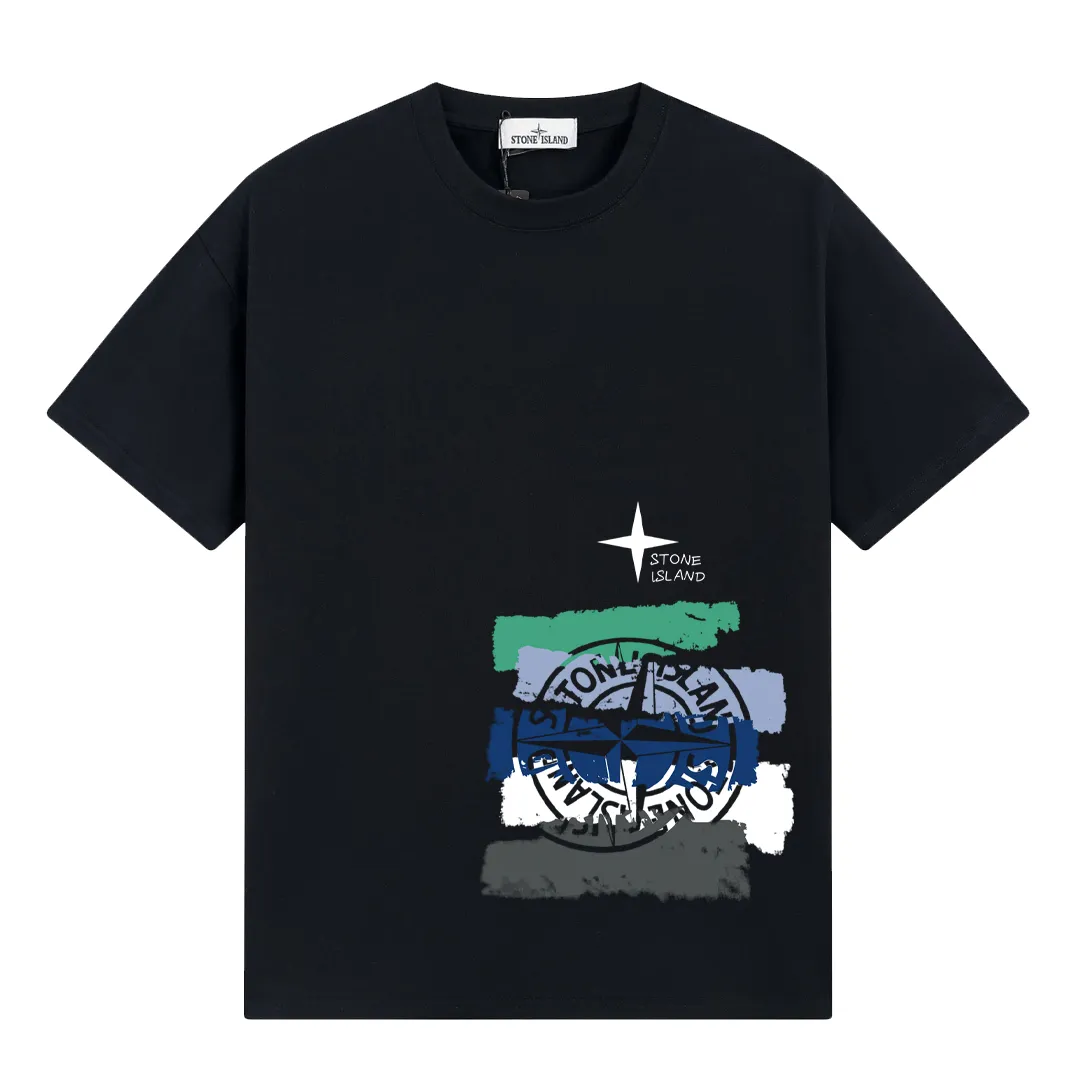 W680#P110💰 2025🆕 Stone lsland/Stone Island Rome Milan Florence city limited edition logo printed short-sleeved T-shirt ⚠️[Original creation with high control of details] - Made of 260 grams of combed cotton double yarn, soft and comfortable to the touch, sweat-absorbent and breathable. - Simple basic and versatile style, original single quality, the first choice for couples. - Made by a large factory, four needles and five threads on the shoulder, neatly arranged High-quality workmanship. - Same style for men and women, very versatile, one piece for each person, details are clearly visible. Color: Black White Size: M L